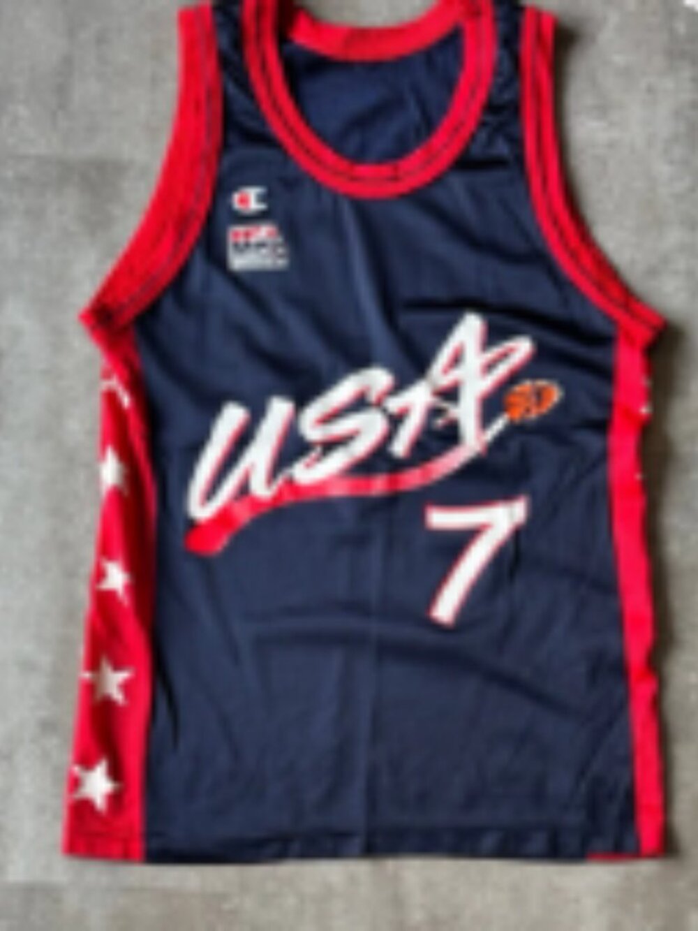 Champion USA #7 Basketball Jersey Tank Top